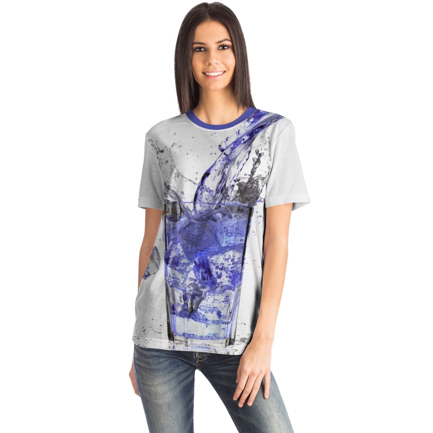 Dynamic Purple Splash T-Shirt