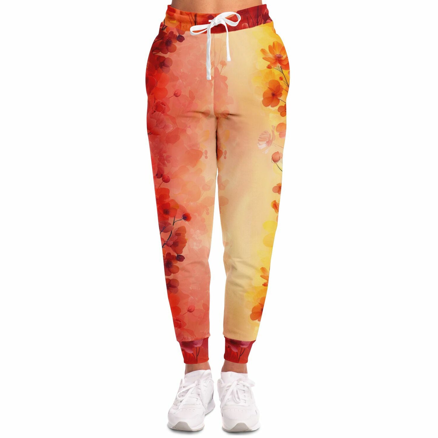 Sunset Bloom Unisex Joggers - AOP