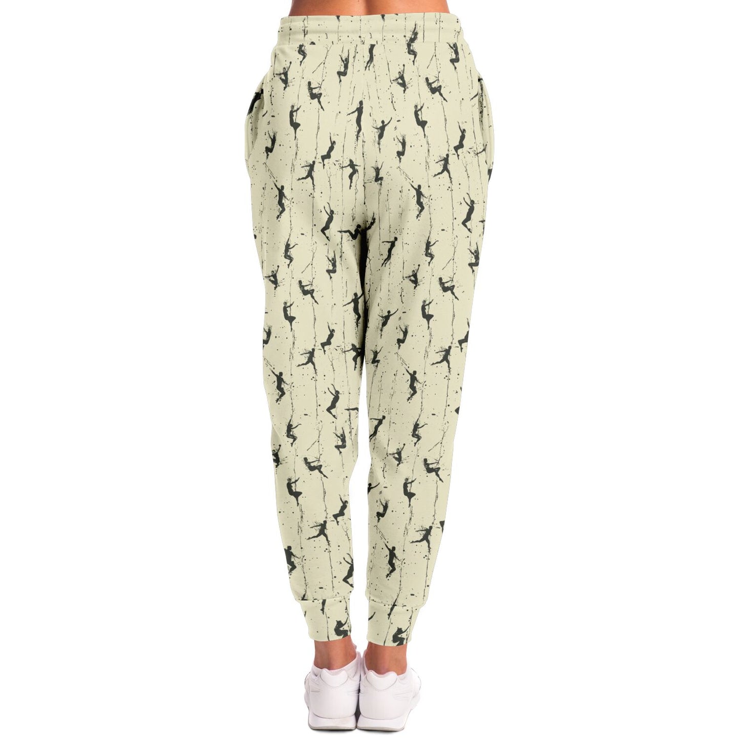 Contemporary Dancer High-Waisted Joggers for Artistic and Stylish Loungewear - AOP