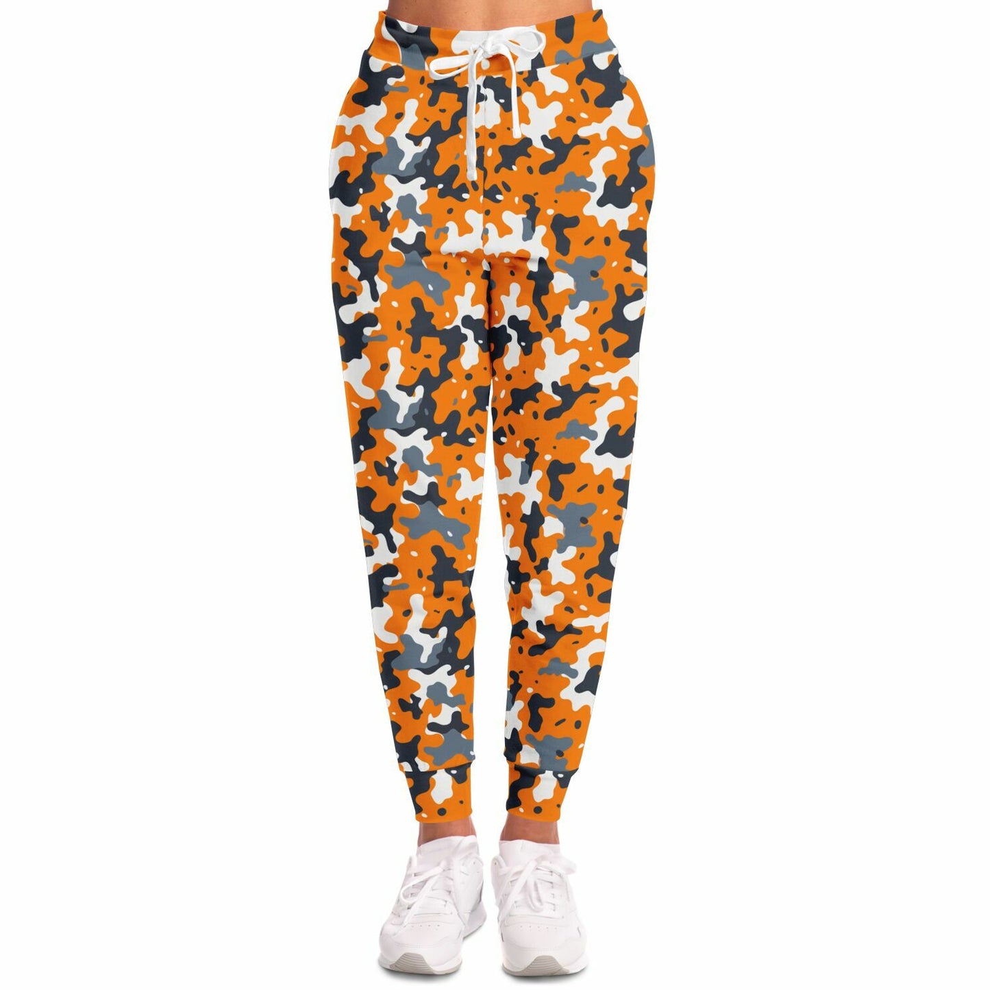 Orange Camo Joggers - AOP