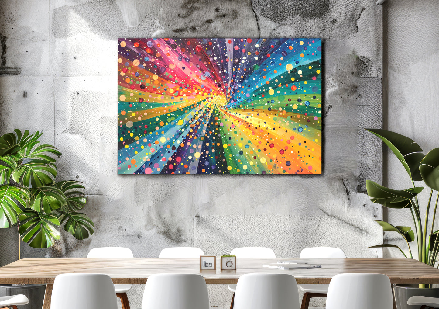 Cosmic Dance: A Symphony of Color and Light