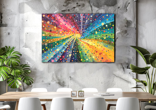 Cosmic Dance: A Symphony of Color and Light