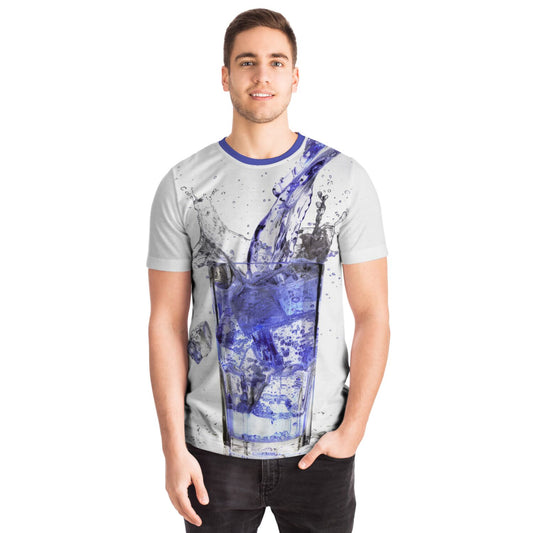 Dynamic Purple Splash T-Shirt