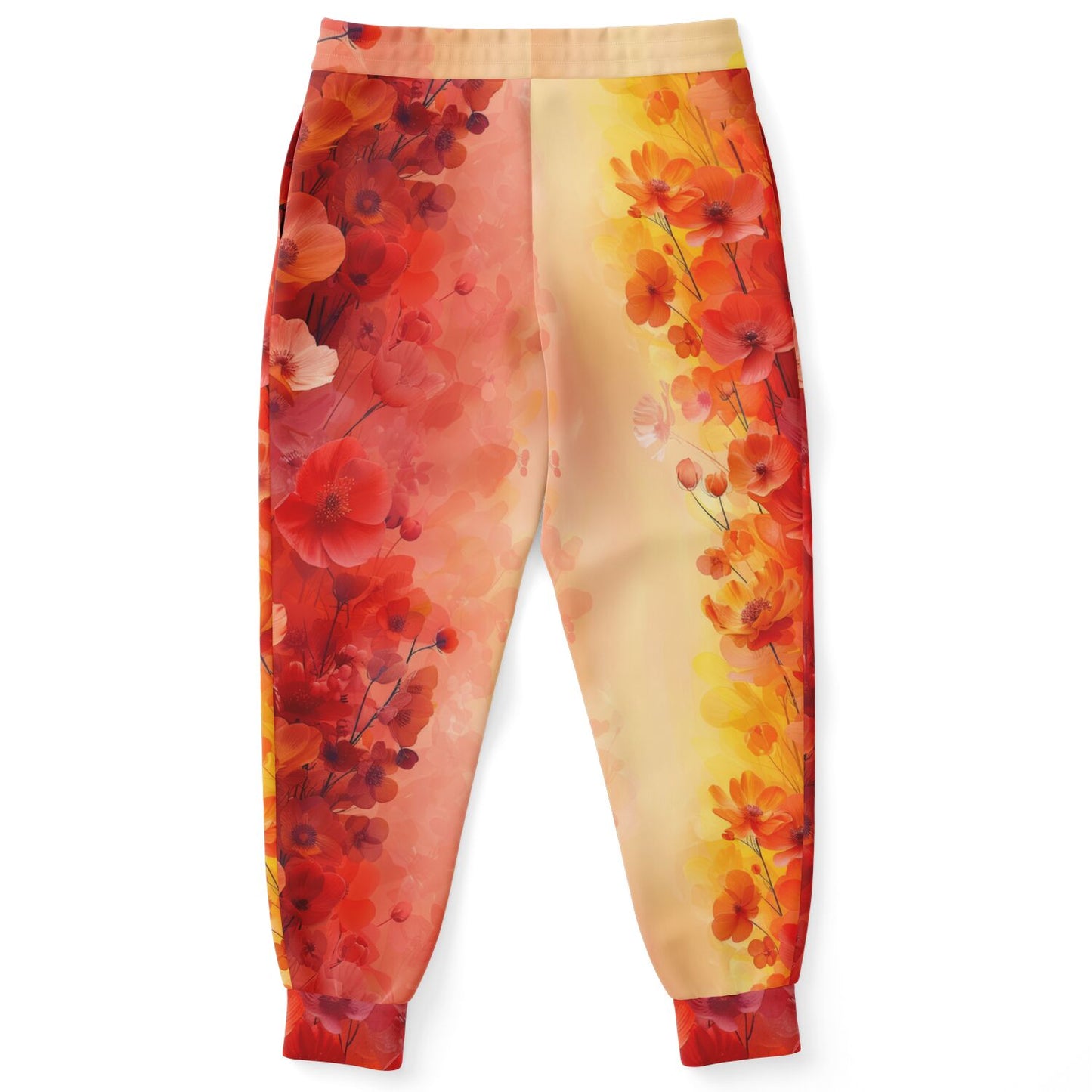 Sunset Bloom Unisex Joggers - AOP