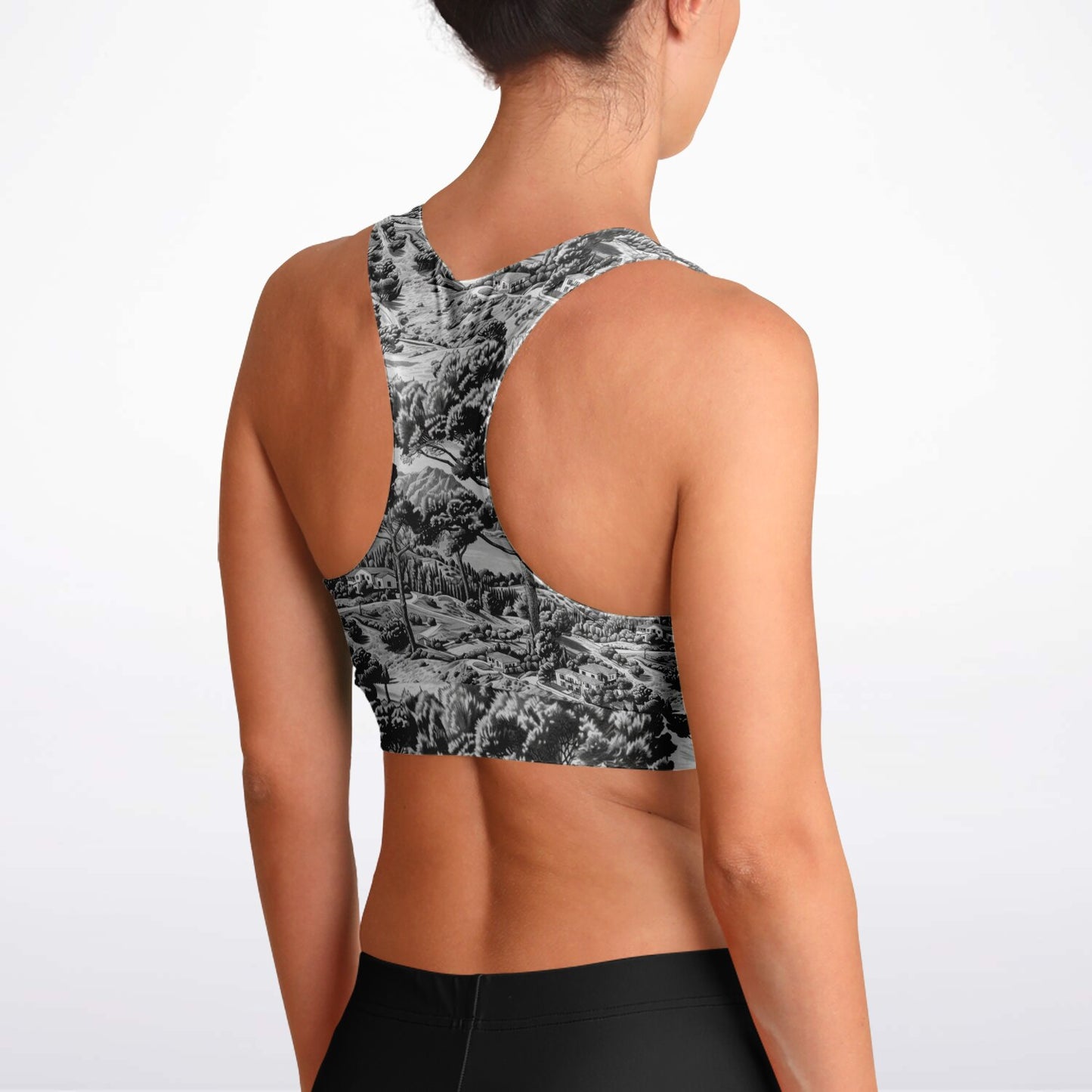 Scenic Landscape Sports Bra