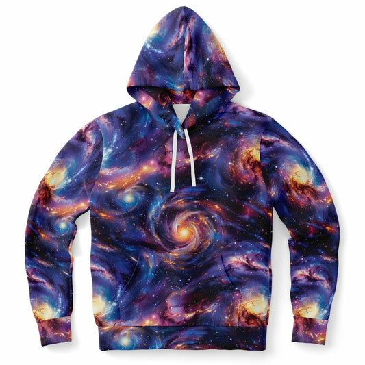 Cosmic Galaxy Pullover Fashion Hoodie - AOP