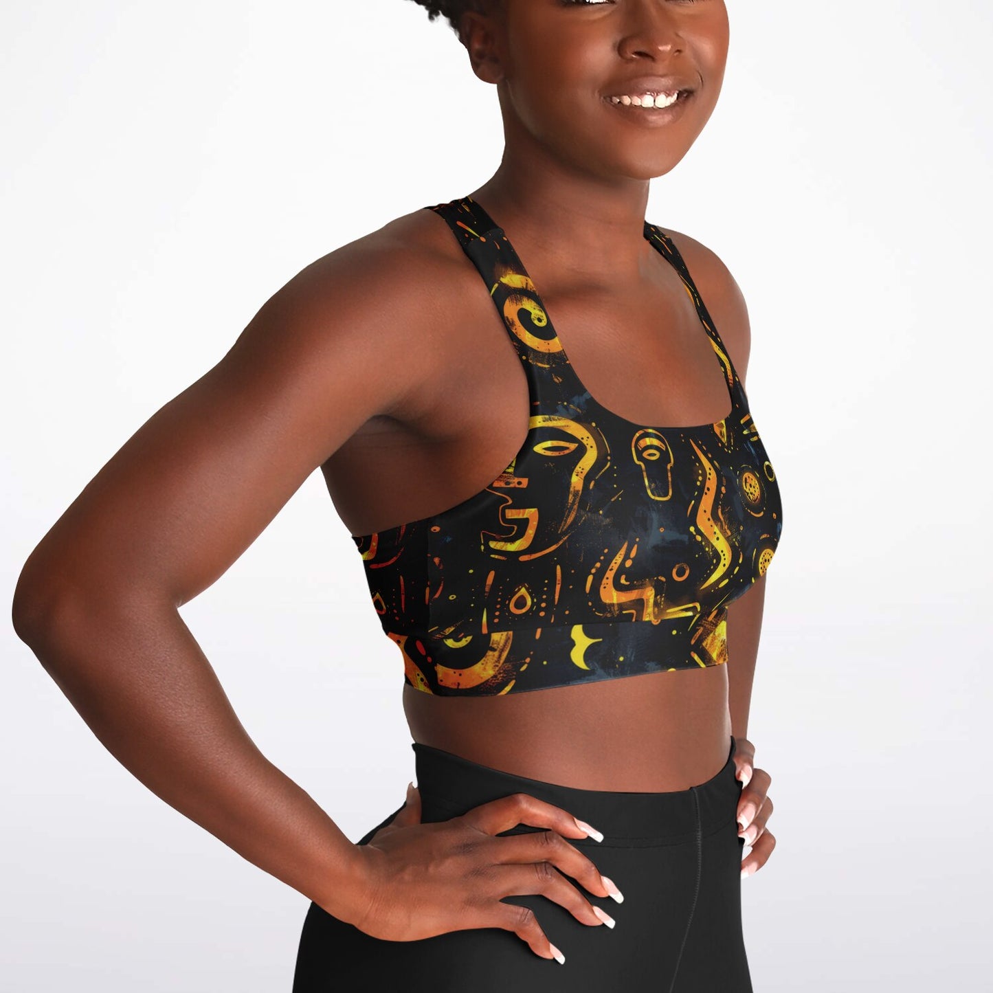 Tribal Fusion Padded Sports Bra