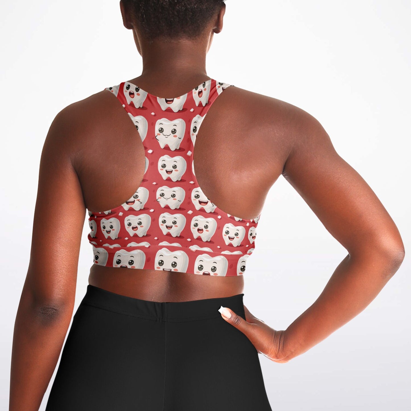 Tooth Fairy Padded Sports Bra