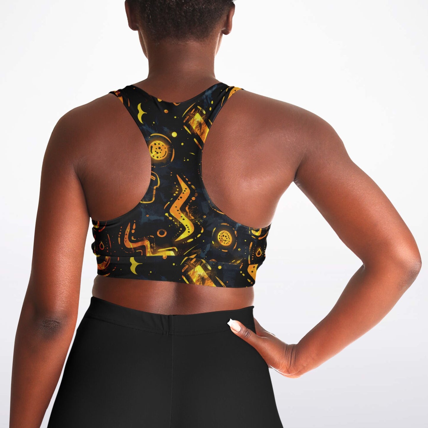 Tribal Fusion Padded Sports Bra