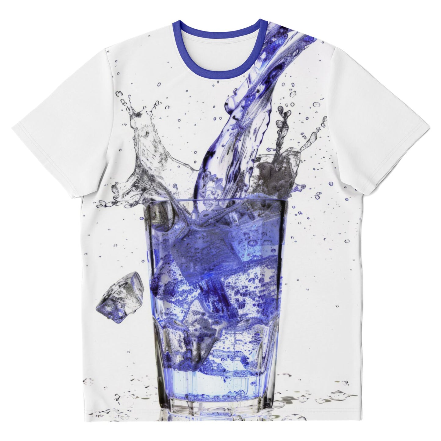 Dynamic Purple Splash T-Shirt