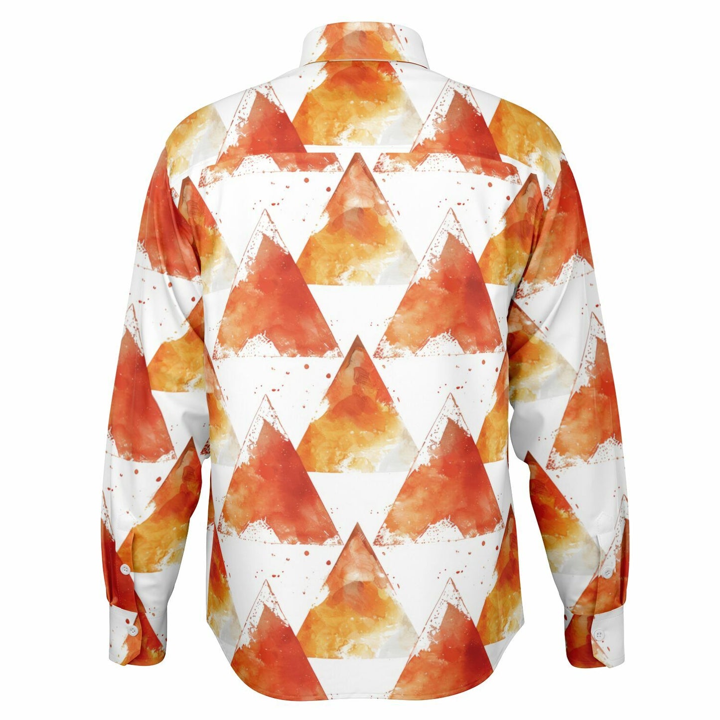 Autumn Peaks Long Sleeve Button Down Shirt