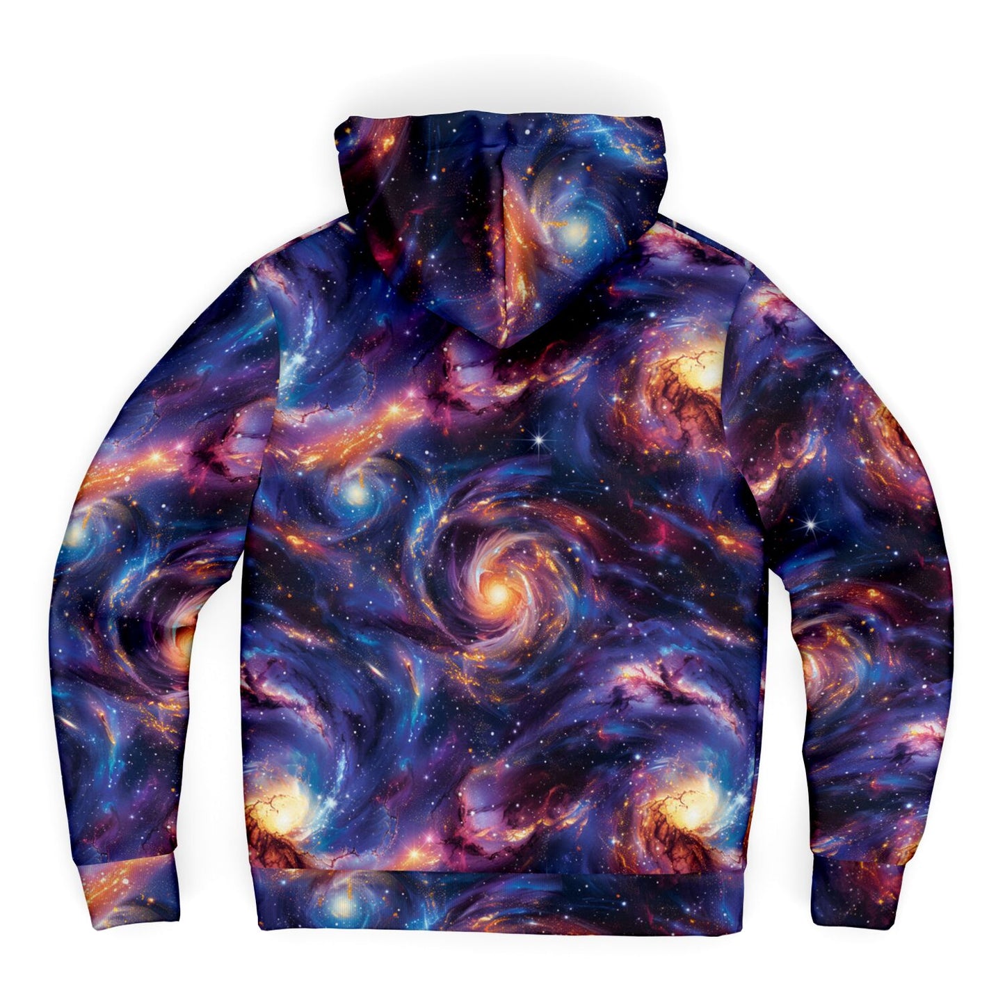 Cosmic Galaxy Microfleece Zip hoodie - AOP