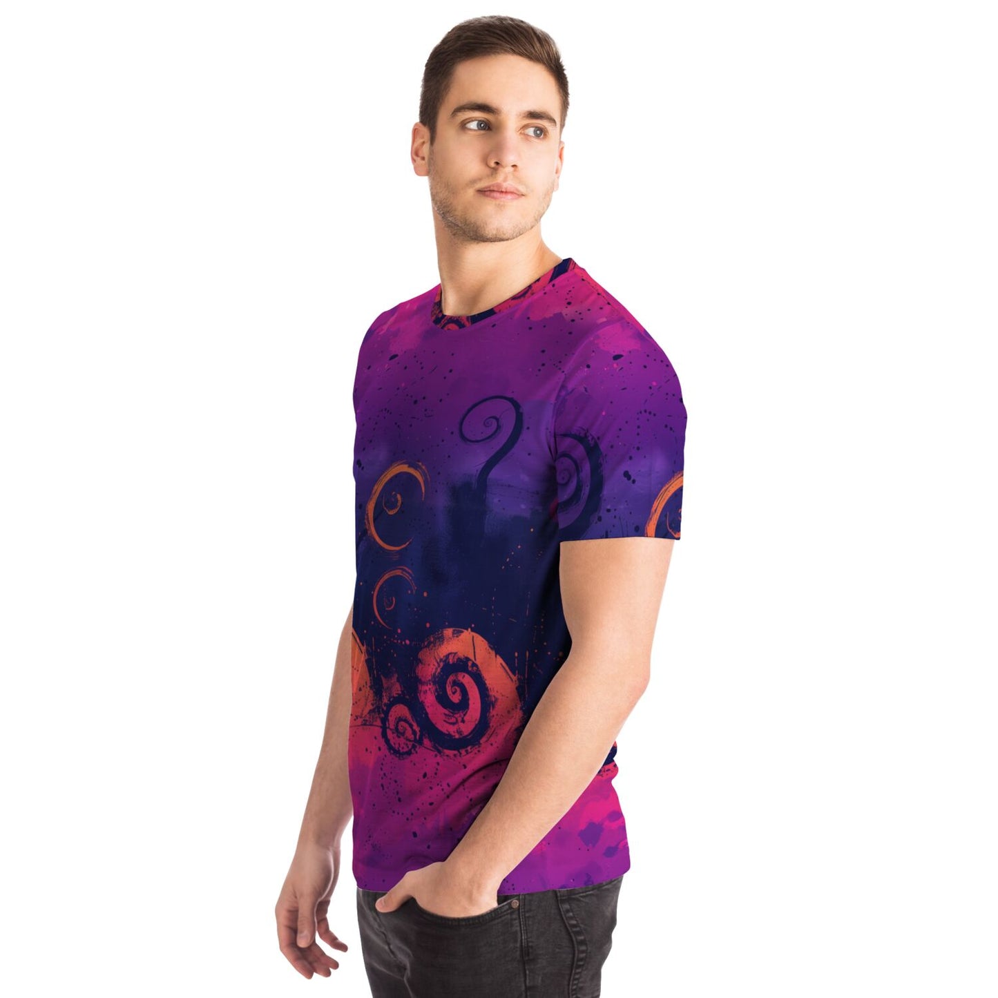 Abstract Swirl Design Unisex T-Shirt