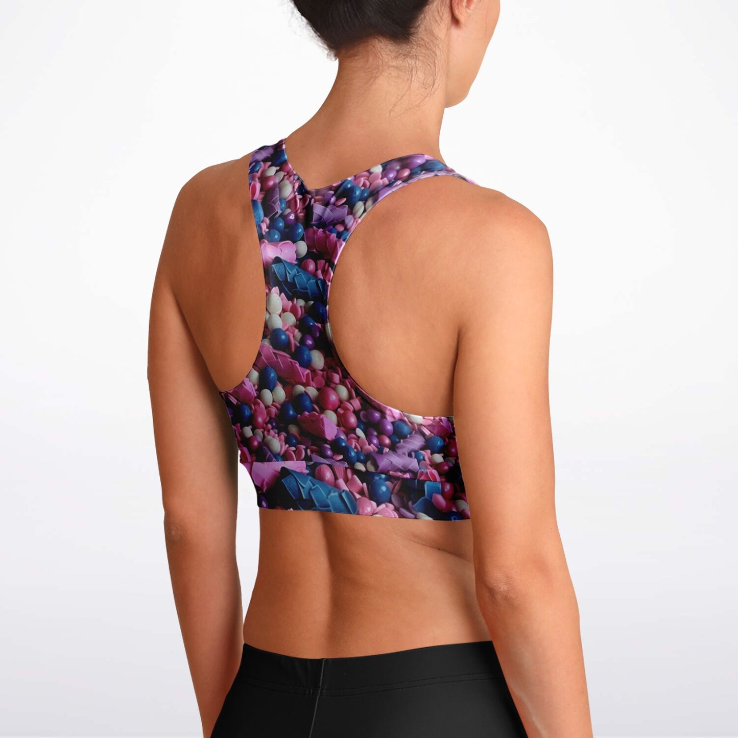 Candy Burst Sports Bra