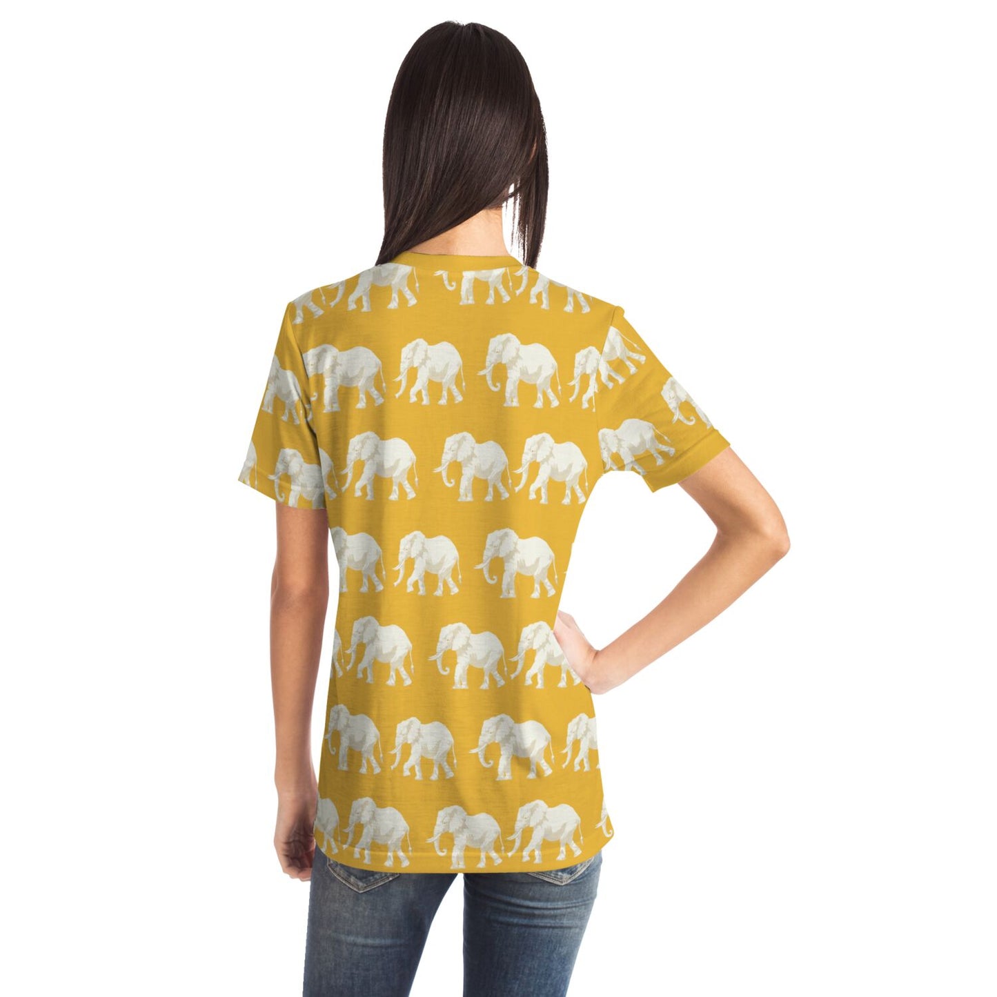 Majestic Elephant Print Unisex T-Shirt