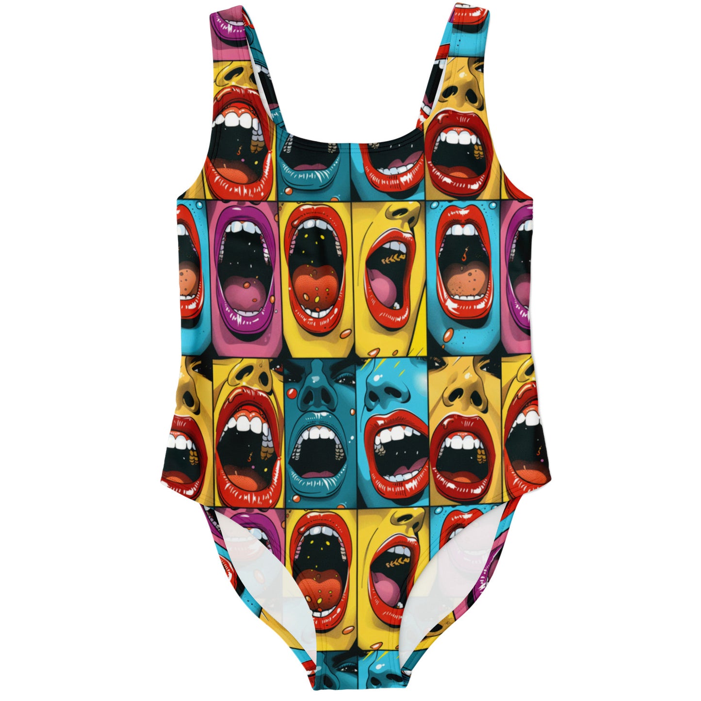 Pop Art Expression Women's One-Piece Swimsuit - AOP