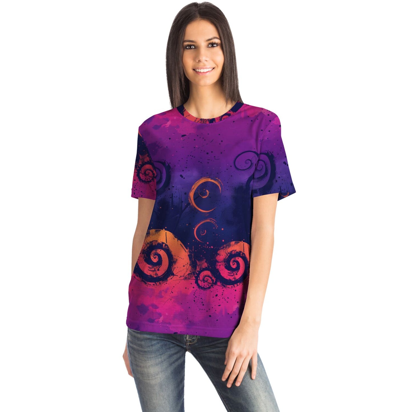 Abstract Swirl Design Unisex T-Shirt