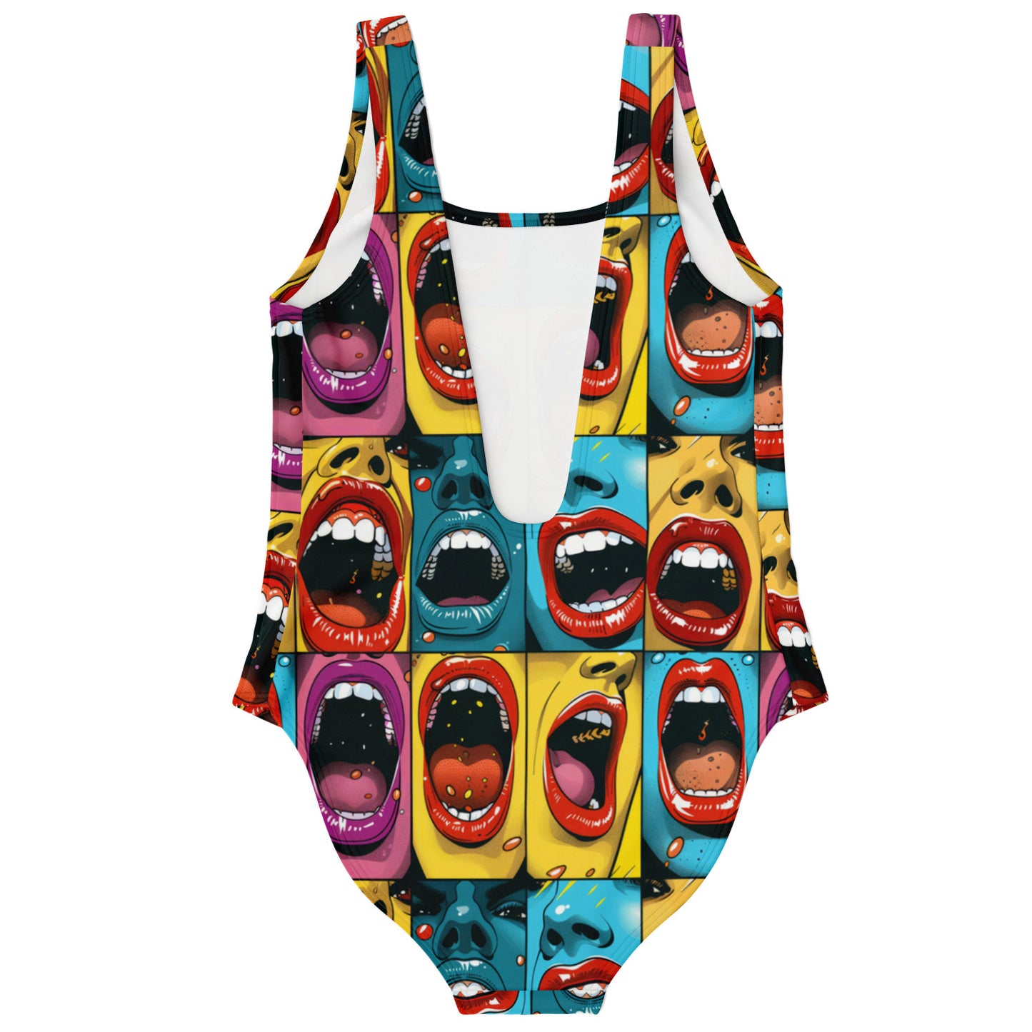 Pop Art Expression Women's One-Piece Swimsuit - AOP