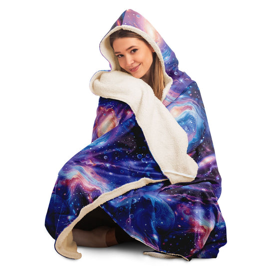 Galactic Dreams Hooded Blanket