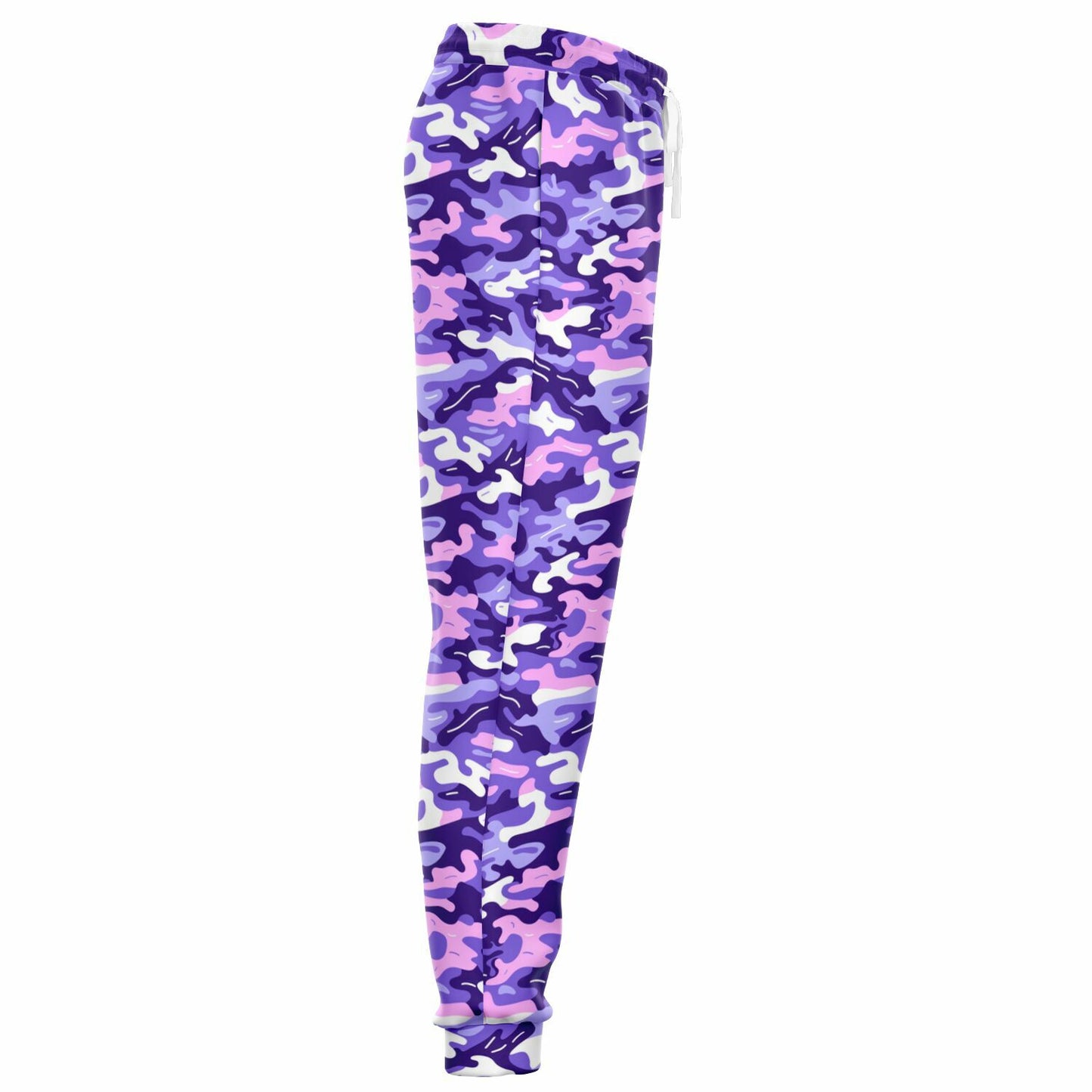 Purple Camo Unisex Joggers - AOP