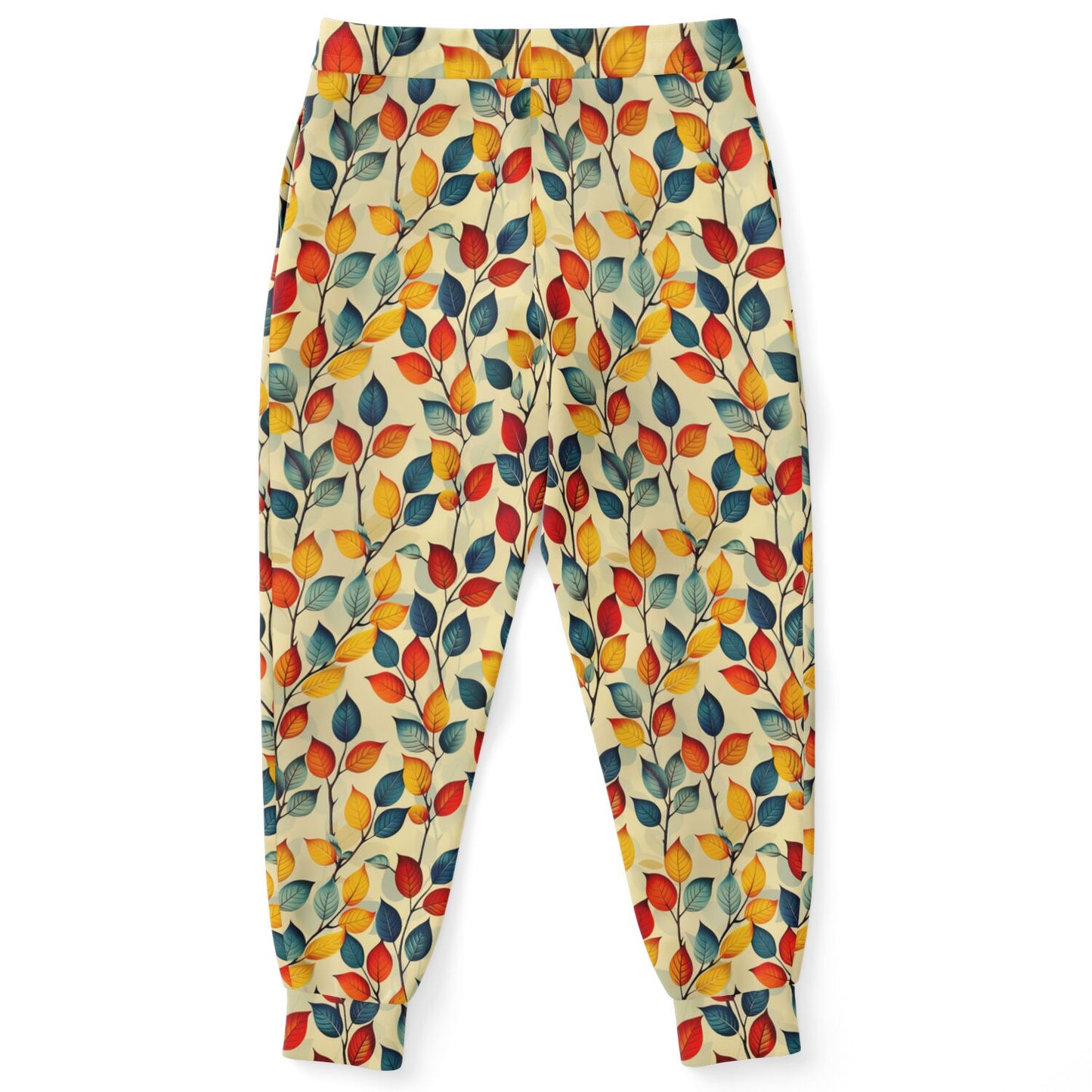 Autumn Leaves Unisex Joggers - AOP