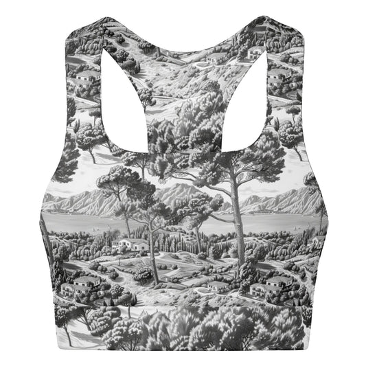 Scenic Landscape Sports Bra