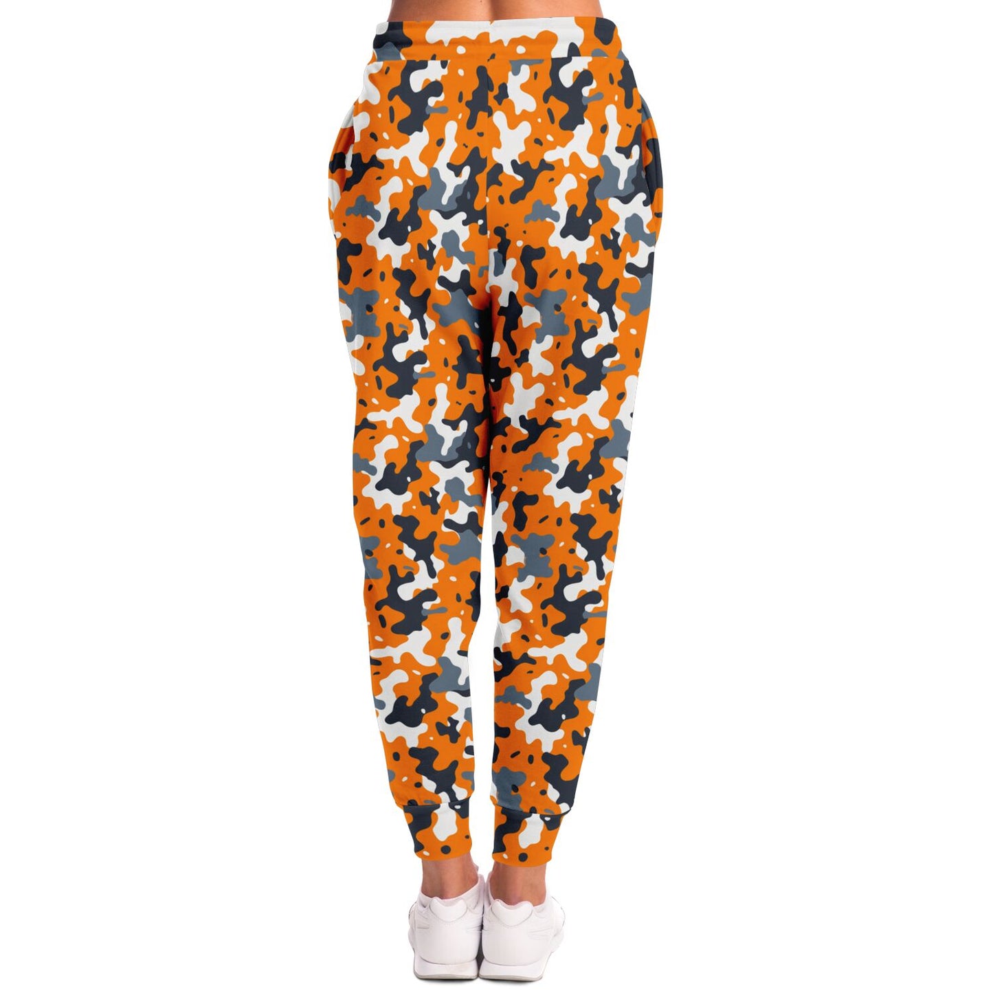 Orange Camo Joggers - AOP