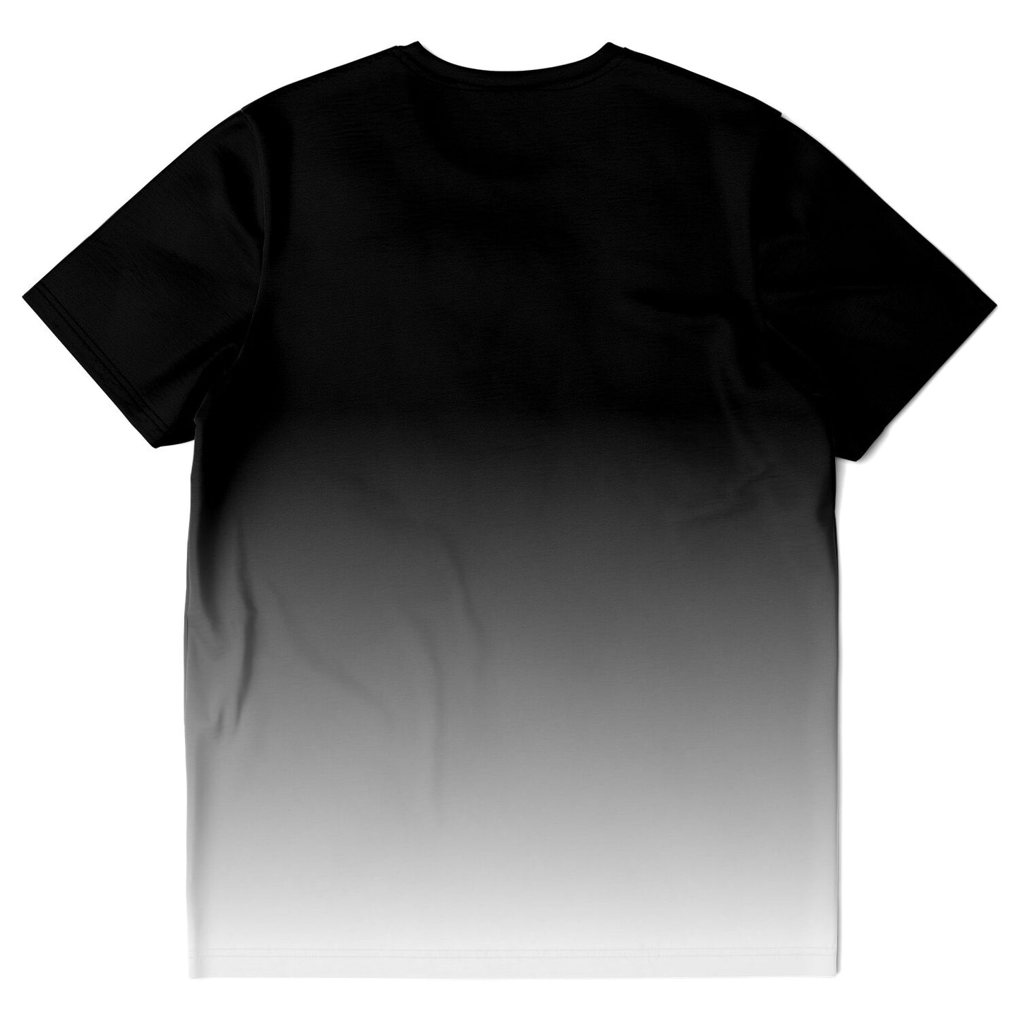 Gradient Black and White "Let's Go" Unisex T-Shirt