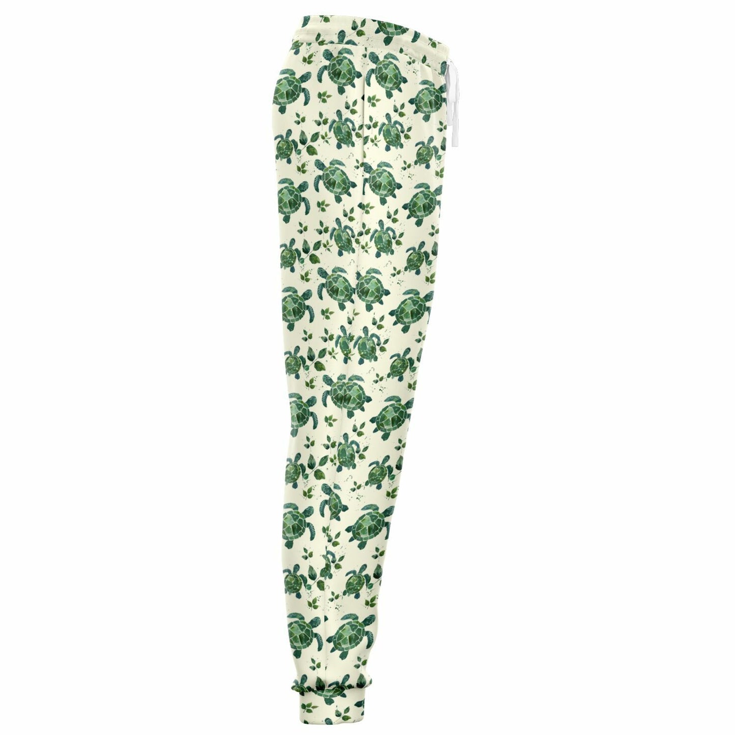 Sea Turtle High-Waisted Joggers for Eco-Friendly and Stylish Loungewear - AOP