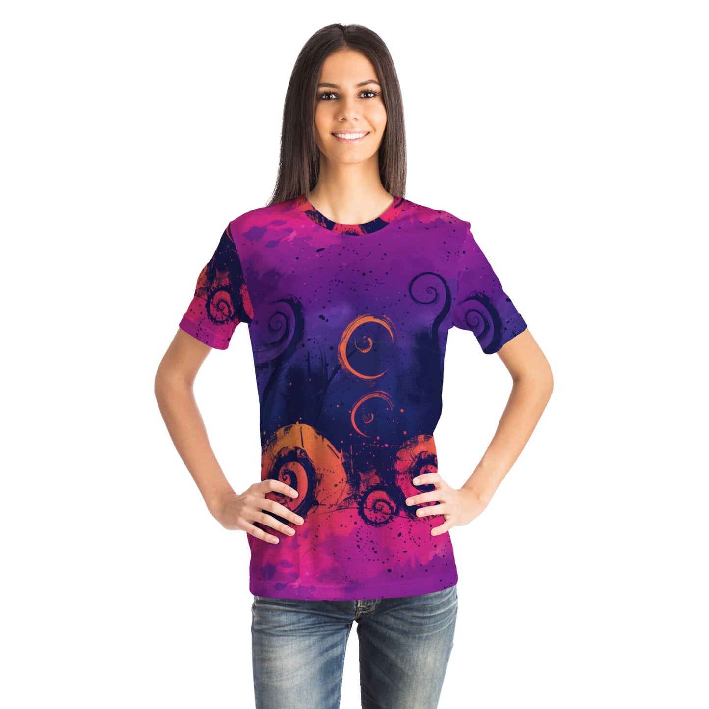 Abstract Swirl Design Unisex T-Shirt