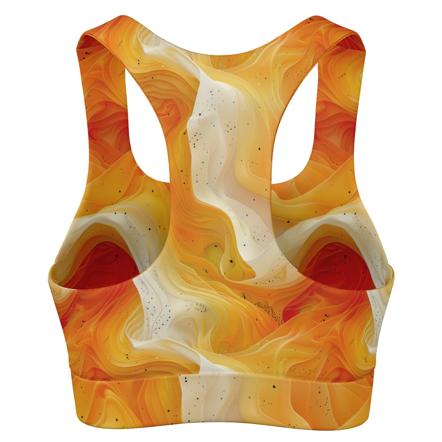 Smokey Lava Swirl Sports Bra