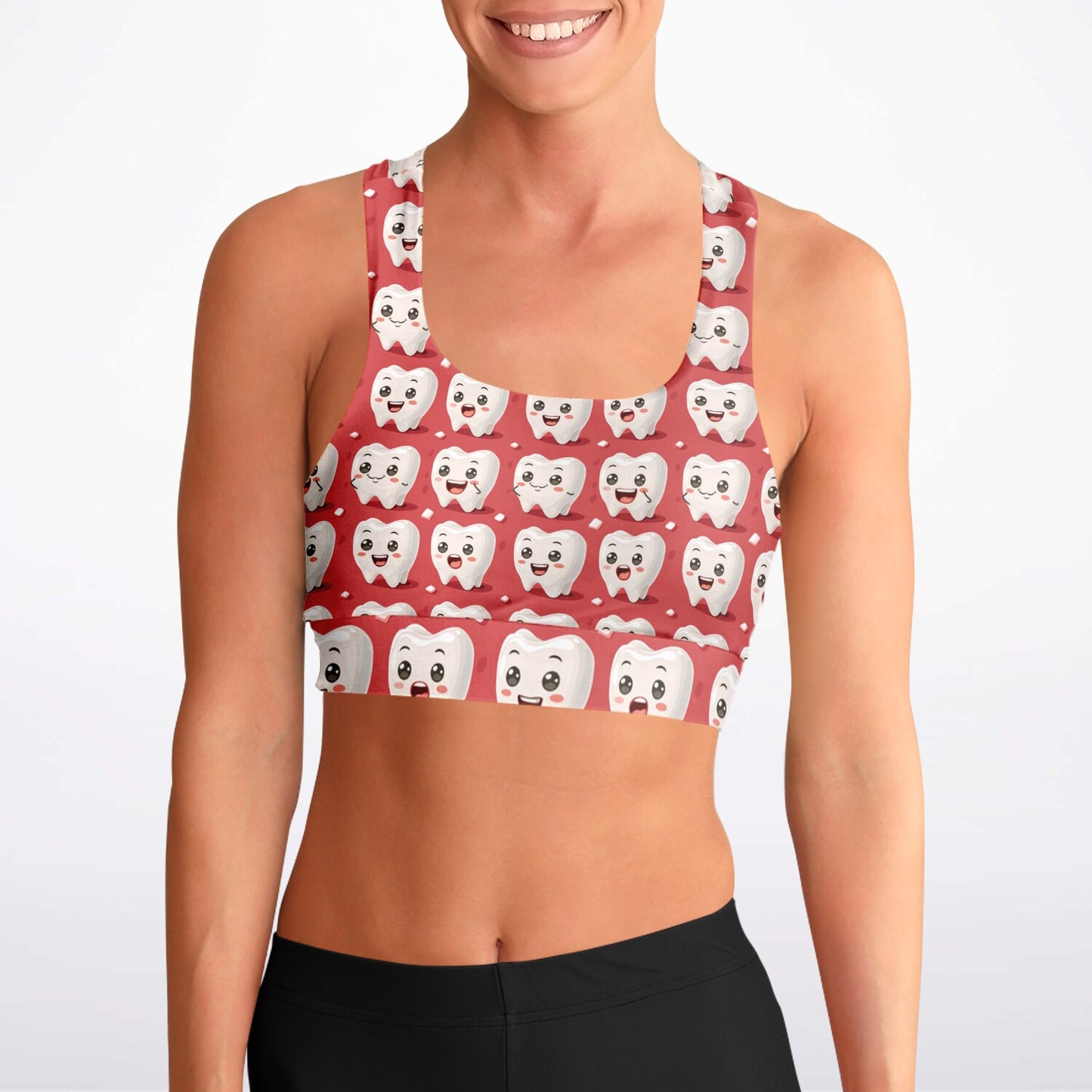 Tooth Fairy Padded Sports Bra