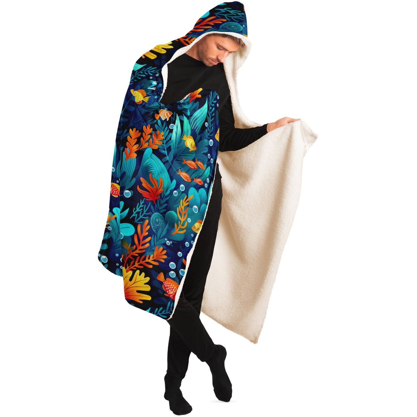 Underwater Paradise Hooded Blanket