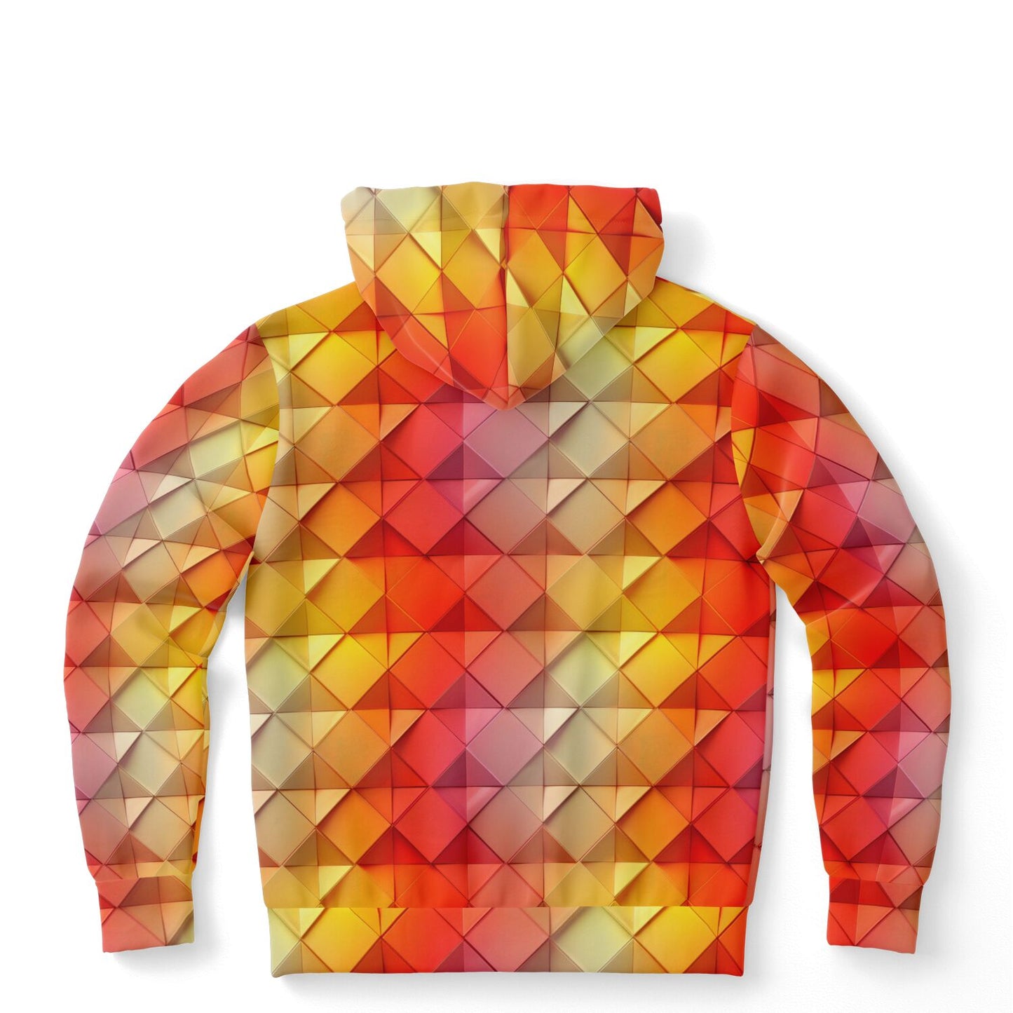 Geometric Sunset Unisex Hoodie - AOP