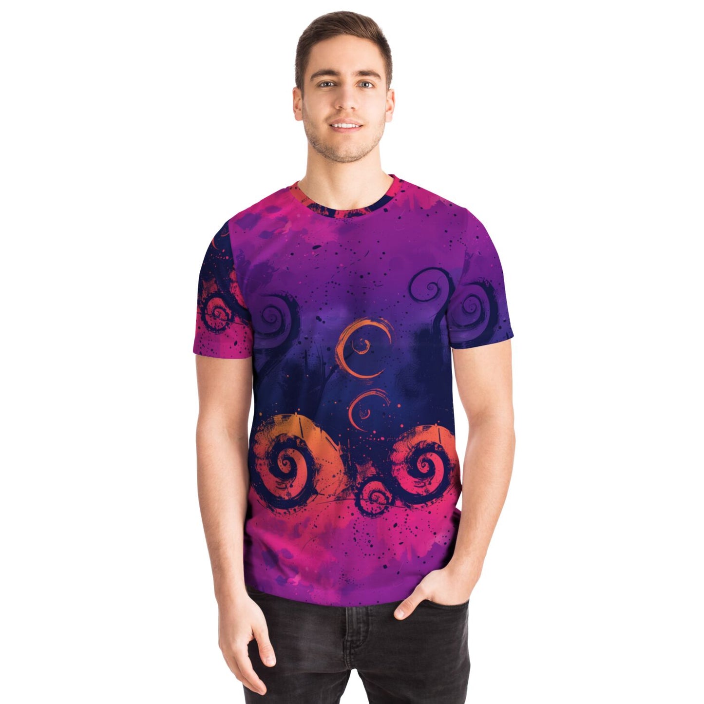 Abstract Swirl Design Unisex T-Shirt