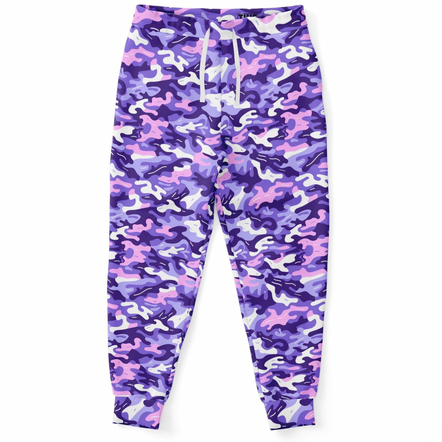 Purple Camo Unisex Joggers - AOP