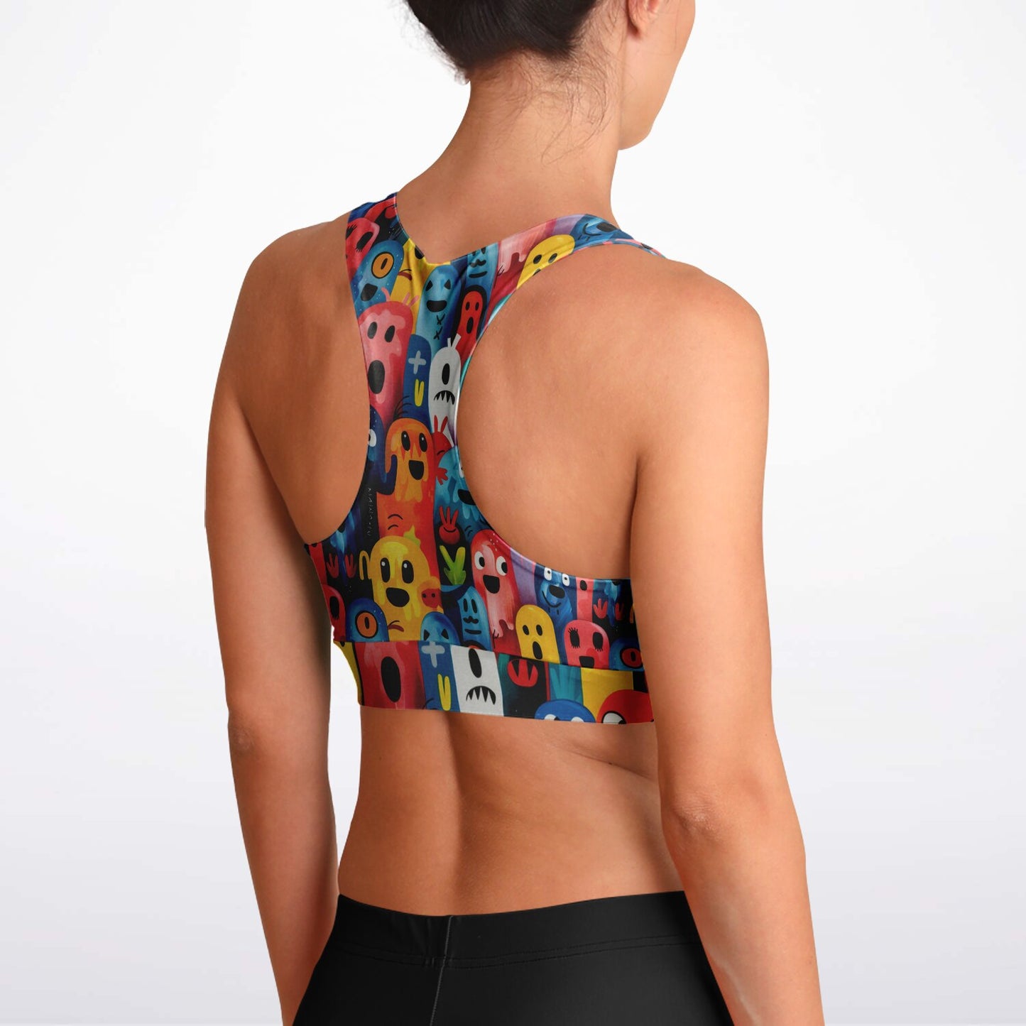 Monster Mash Padded Sports Bra