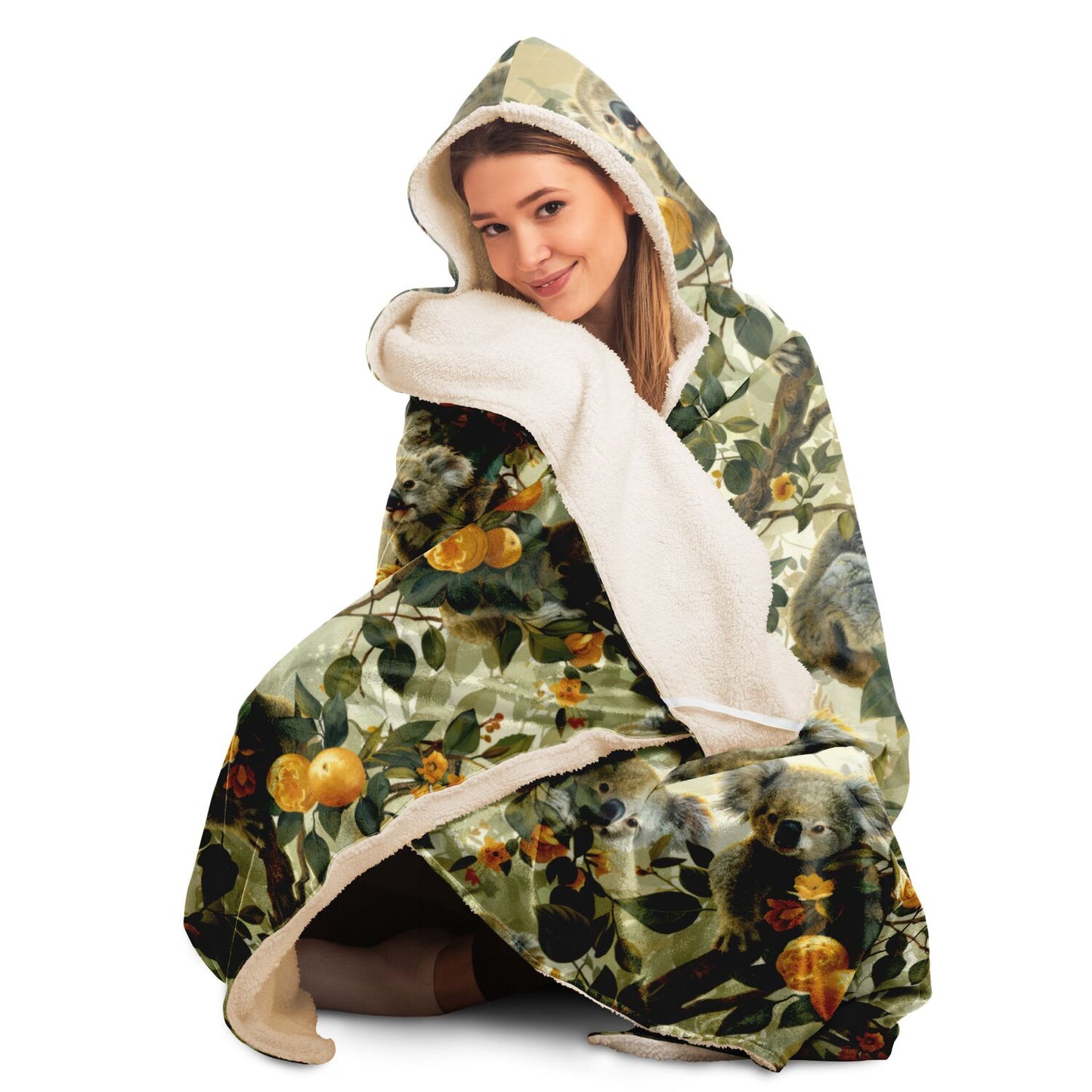 Cosy Koala Dream Hooded Blanket