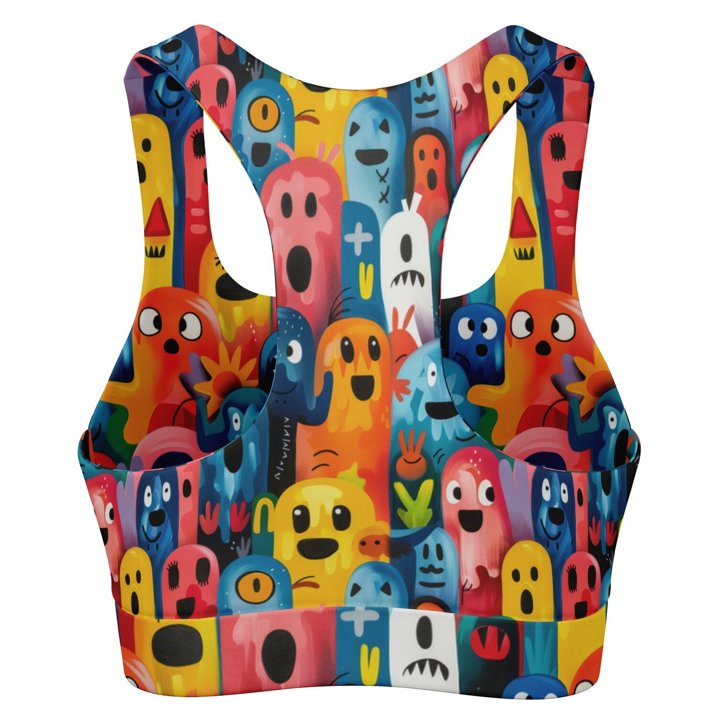 Monster Mash Padded Sports Bra