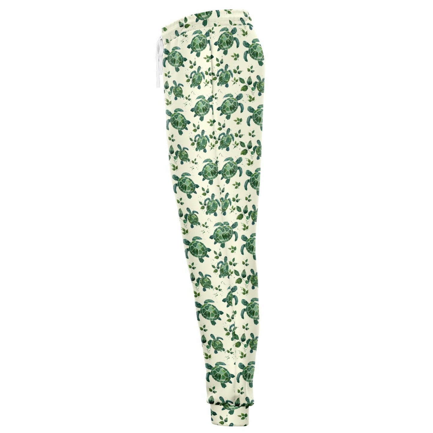 Sea Turtle High-Waisted Joggers for Eco-Friendly and Stylish Loungewear - AOP