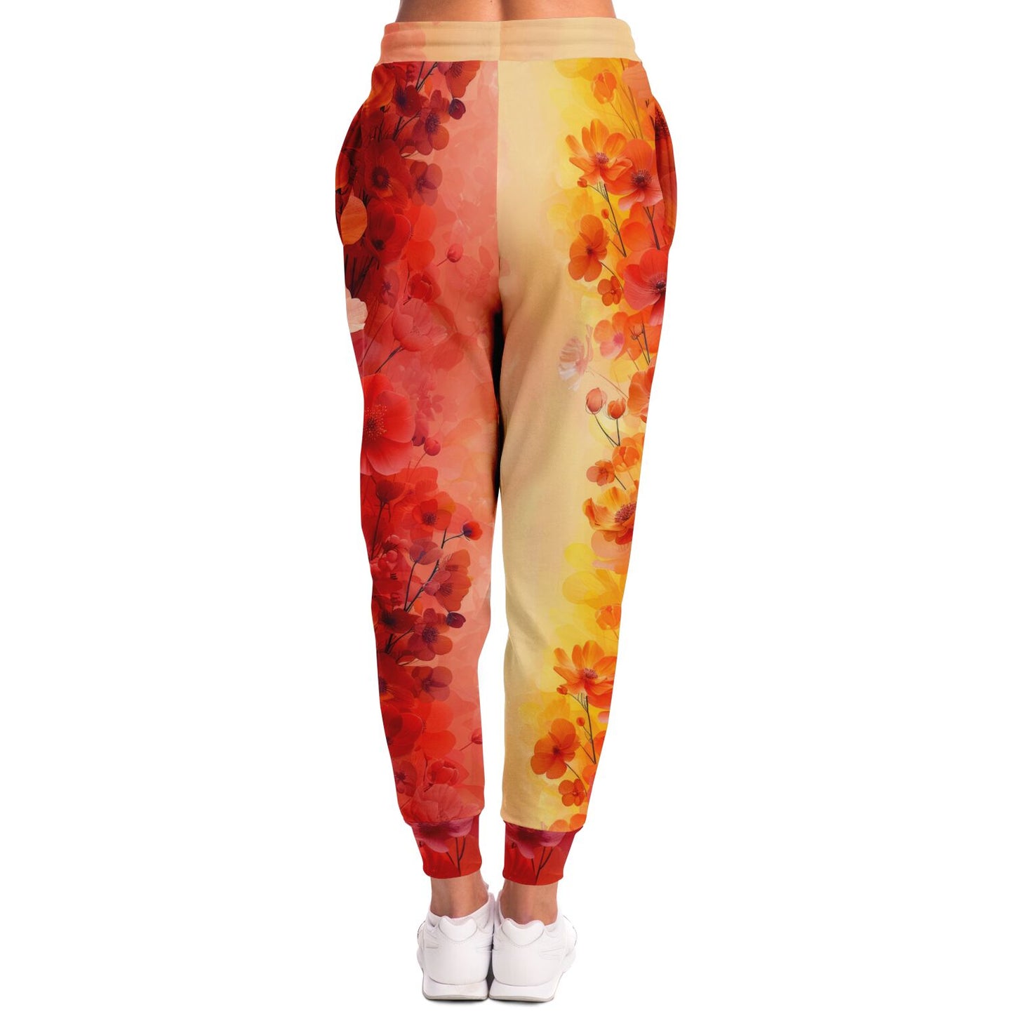 Sunset Bloom Unisex Joggers - AOP