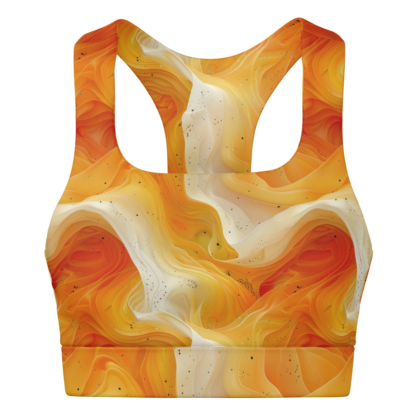 Smokey Lava Swirl Sports Bra