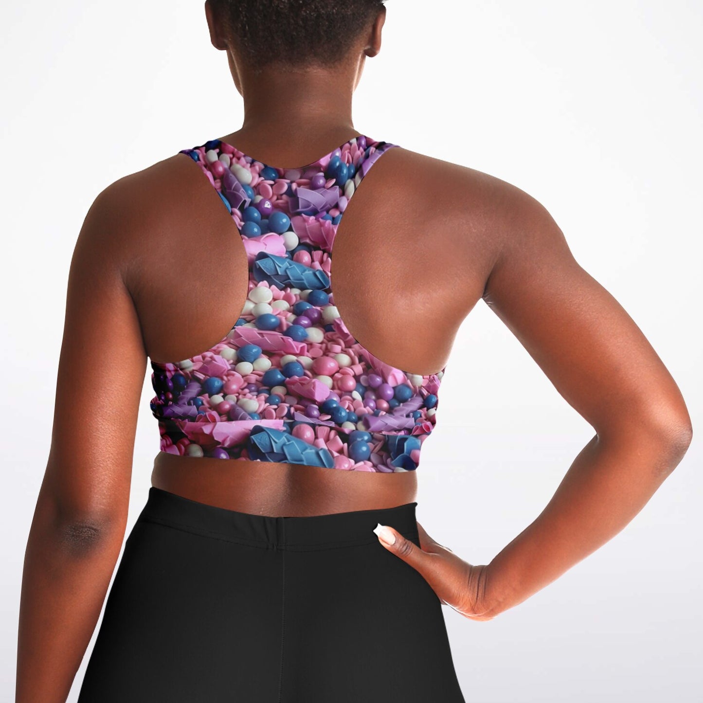 Candy Burst Sports Bra