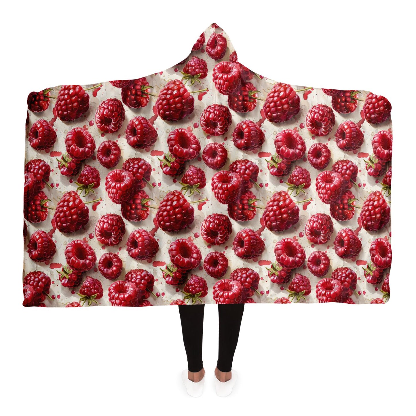 Raspberry Delight Hooded Blanket copy