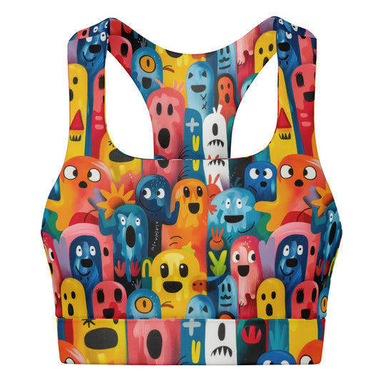 Monster Mash Padded Sports Bra