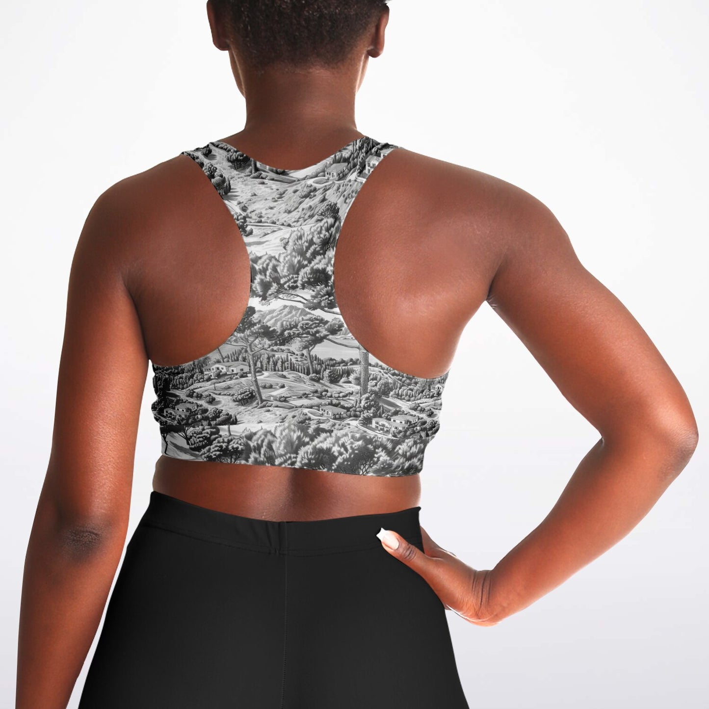 Scenic Landscape Sports Bra