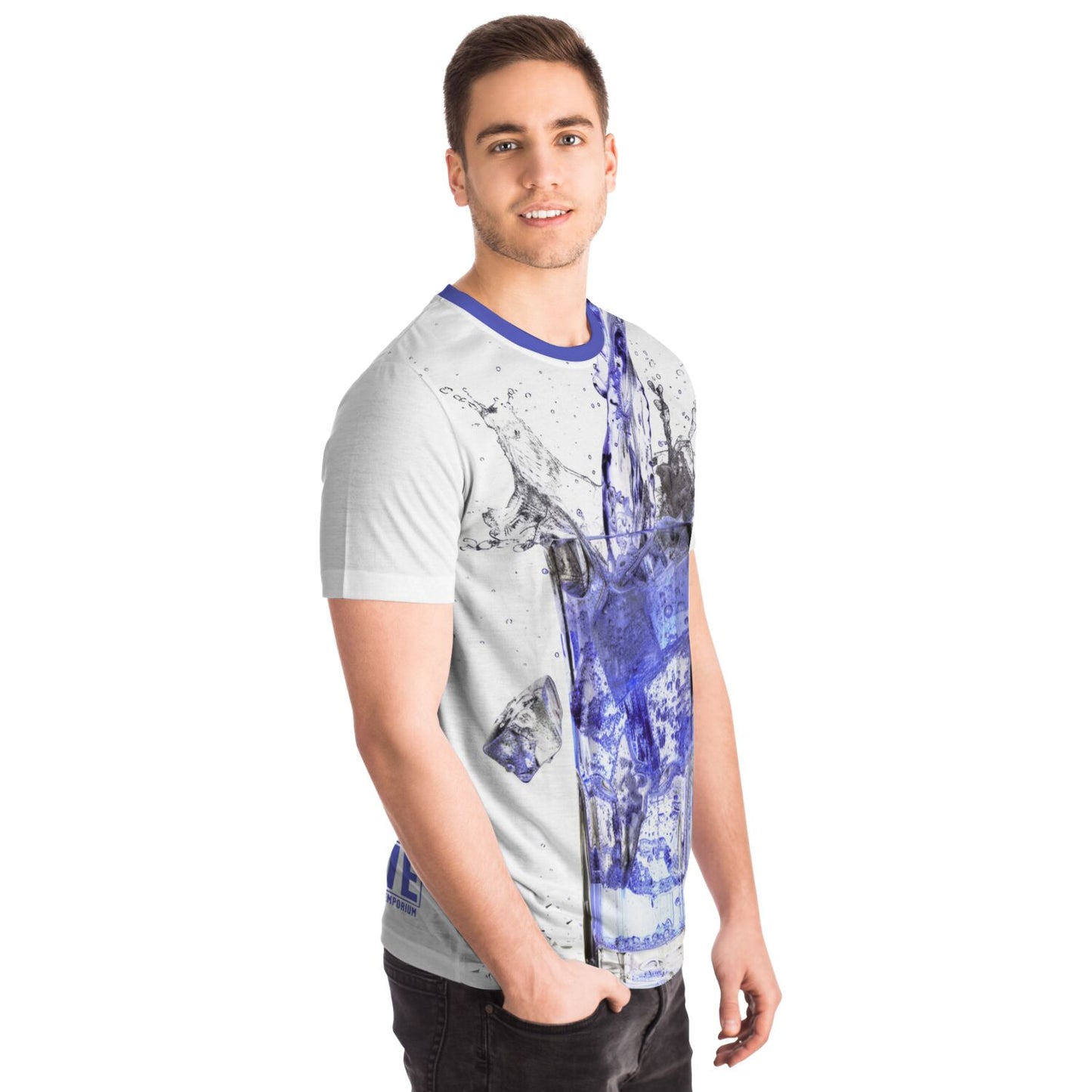 Dynamic Purple Splash T-Shirt