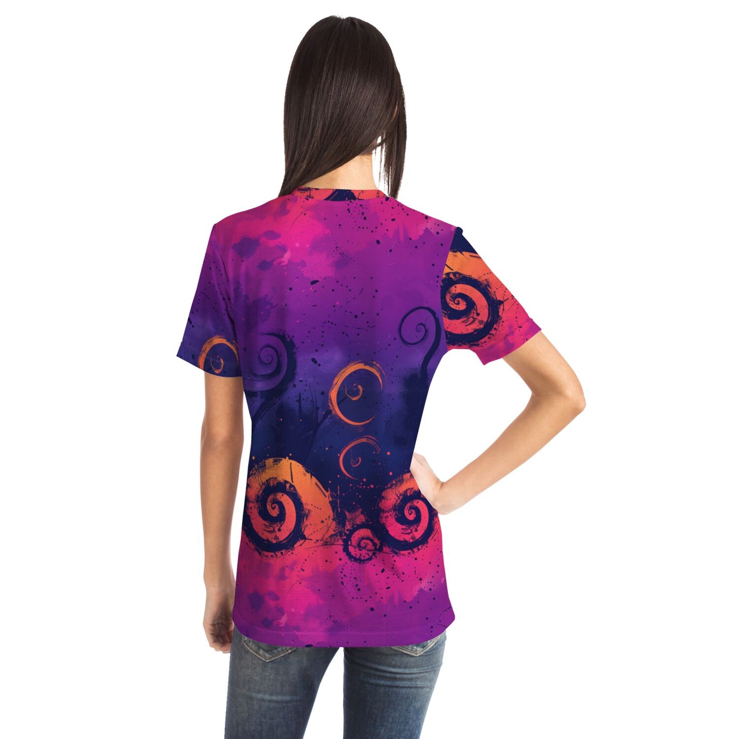 Abstract Swirl Design Unisex T-Shirt