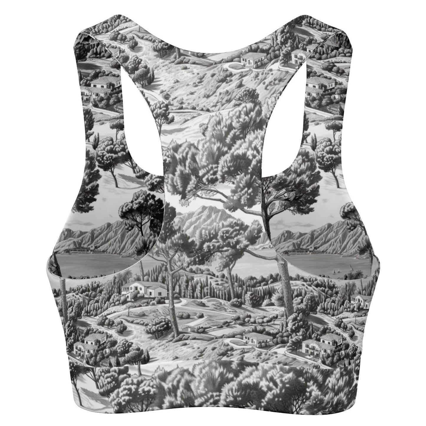 Scenic Landscape Sports Bra