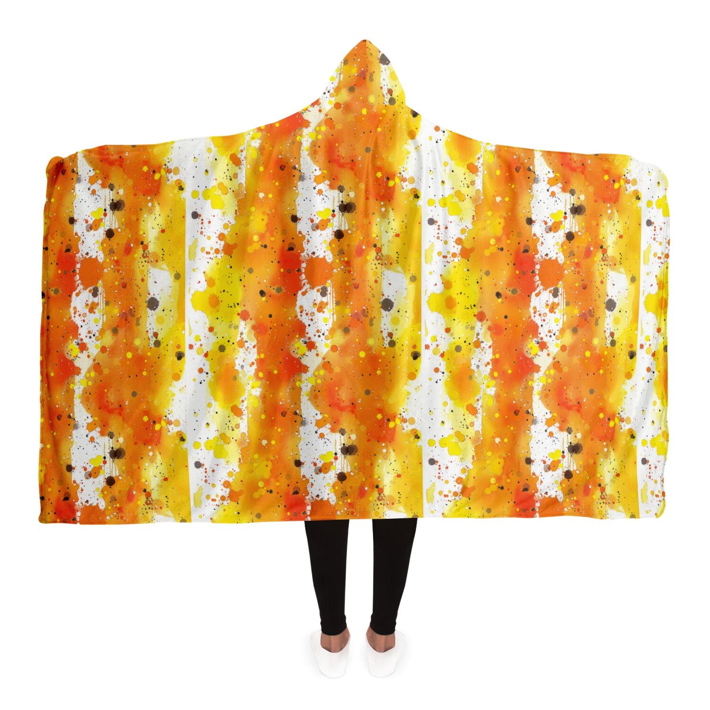 Bright Splash Hooded Blanket